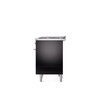 ILVE Professional Plus II 40-Inch Freestanding Dual Fuel Range with 6 Sealed Burner - UPD40FWMP