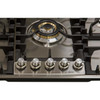 ILVE 36 Inch Stainless Steel Natural Gas/Propane Cooktop - UHP95CI/UHP95CILP