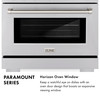 ZLINE Autograph 48-Inch Paramount Gas Range in Stainless Steel with Polished Nickel Helix Handles (SGRZ-48-KPN)