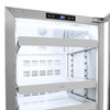 ZLINE Autograph 24-Inch Touchstone Beverage Fridge with Stainless Steel Door and Gold Helix Handle (RBSOZ-ST-24-KG)
