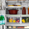 ZLINE 3-Piece Appliance Package - 36-Inch Autograph Edition Induction Range, 36-Inch French Door Refrigerator, and Dishwasher in Stainless Steel with Gold Trim