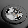 ZLINE Autograph 30-Inch Paramount Gas Rangetop with 4 Burner DuoPro™ Cooktop in Black Satin and Polished Gold Accents (PSRTBSZ-30-G)