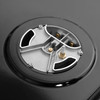 ZLINE Autograph Edition 48-Inch Classic Gas Rangetop with 8 Burner DuoPro™ Cooktop in Satin Stainless Steel and Matte Black Accents (PCRTSZ-48-MB)