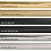 ZLINE Autograph 24-Inch Microwave Drawer in Black Stainless Steel and Polished Gold Helix Handle (MWDZ-1-BS-H-KG)