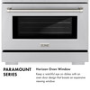 ZLINE Autograph Edition 36-Inch 5.2 cu. ft. Paramount Dual Fuel Range with 6 Burner DuoPro™ Cooktop and Electric Convection Oven in Black Stainless Steel and Champagne Bronze Accents (PSDRBZ-36-CB)
