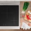 ZLINE 30-Inch, 4.2 Cu. Ft. Paramount Induction Range with 4 Element Cooktop and Electric Convection Oven in Satin Stainless Steel with Polished Gold Accents (SINRSZ-30-G)