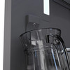 ZLINE Autograph 36-Inch Black Stainless Steel Built-In Refrigerator w/ Gray Interior & Gold Helix Handles (GRBITZ-BS36-KG)