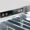 ZLINE Autograph 24-Inch Touchstone Beverage Fridge with Stainless Steel Door and Bronze Helix Handle (RBSOZ-ST-24-KCB)
