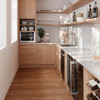 ZLINE 5-Piece Appliance Package - 36-Inch Dual Fuel Range, Hood, Refrigerator with Water Dispenser, Dishwasher, and Microwave Drawer in Stainless Steel