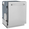 ZLINE 5-Piece Appliance Package - 36-Inch Dual Fuel Range, Hood, Refrigerator with Water Dispenser, Dishwasher, and Microwave Drawer in Stainless Steel