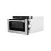 ZLINE 5-Piece Appliance Package - 48-Inch Dual Fuel Range, Hood, Refrigerator, Dishwasher, and Microwave Drawer in Stainless Steel