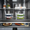 ZLINE Autograph 60-Inch Built-In Refrigerator w/ Gray Interior and Polished Nickel Helix Handles (GRBIVZ-30460KPN)