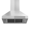 ZLINE 4-Piece Appliance Package - 60-Inch Dual Fuel Range, Refrigerator, Convertible Wall Mount Hood, and 3-Rack Dishwasher in Stainless Steel (4KPR-RARH60-DWV)