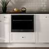 ZLINE 5-Piece Appliance Package - 36-Inch Dual Fuel Range, Refrigerator, Convertible Wall Mount Hood, Microwave Oven, and 3-Rack Dishwasher in Black Stainless Steel