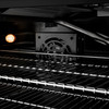 ZLINE Designer 30-Inch 4.2 Cu. Ft. Paramount Gas Range with 4 Burner Cooktop in Black Satin with Black and Champagne Bronze Helix Handle (SGRBSZ-30-MBCB)
