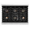 ZLINE 36-Inch Paramount Gas Rangetop with 6 Burner DuoPro™ Cooktop in Stainless Steel (PSRT36)