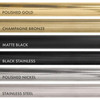 ZLINE Autograph 48-Inch Paramount Dual Fuel Range in Black Stainless Steel and Gold Helix Handles (SDRBZ-48-KG)