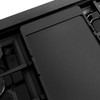 ZLINE 48-Inch Paramount Gas Rangetop with 8 Burners and Porcelain Cooktop in Black Satin Stainless Steel (SRTBS-48)