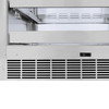 ZLINE Autograph 24-Inch Touchstone Beverage Fridge with Stainless Steel Door and Nickel Helix Handle (RBSOZ-ST-24-KPN)