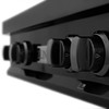 ZLINE 3-Piece Appliance Package - 30-Inch Rangetop, Double Wall Oven, and Convertible Wall Mount Range Hood in Black Stainless Steel (3KP-RTBRH30-AWD)