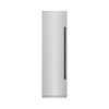 ZLINE 48-Inch Column 12.5 Cu. Ft. Refrigerator and 12.4 Cu. Ft. Freezer in Stainless Steel with Matte Black Accents