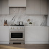 ZLINE Appliance Package - 30-Inch Stainless Steel Gas Range, Modern Over The Range Microwave and Tall Tub Dishwasher (3KP-SGROTR30-DWV)