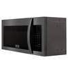ZLINE 3-Piece Appliance Package - 30-Inch Rangetop, Over-the-Range Microwave Oven, and  Double Wall Oven in Black Stainless Steel (3KP-RTBOTR30-AWD)