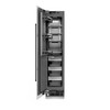 ZLINE 48-Inch Column 16.7 Cu. Ft. Refrigerator and 8.6 Cu. Ft. Freezer in White Matte with Matte Black Accent
