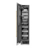 ZLINE 42-Inch Column 12.5 Cu. Ft. Refrigerator and 8.6 Cu. Ft. Freezer in Stainless Steel with Gold Accents