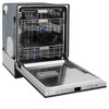 ZLINE 4-Piece Appliance Package - 36-Inch Dual Fuel Range, Hood, Refrigerator, and Dishwasher in Black Stainless Steel
