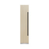 ZLINE 48-Inch Column 16.7 Cu. Ft. Refrigerator and 8.6 Cu. Ft. Freezer in Panel Ready with Matte Black Accent