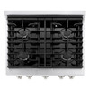 ZLINE 3-Piece Appliance Package - 30-Inch Gas Range, Microwave Oven and Dishwasher in Satin Stainless Steel (3KP-SGRSOTRHDWV30)