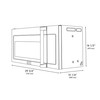 ZLINE 3-Piece Appliance Package - 30-Inch Rangetop, Over-the-Range Microwave Oven, and Double Wall Oven in Satin Stainless Steel (3KP-RTSOTR30-AWD)