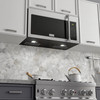 ZLINE 3-Piece Appliance Package - 30-Inch Rangetop, Over-the-Range Microwave Oven, and Double Wall Oven in Satin Stainless Steel (3KP-RTSOTR30-AWD)