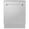 ZLINE 3-Piece Appliance Package - 36-Inch Dual Fuel Range, Refrigerator, and 3-Rack Dishwasher in Stainless Steel