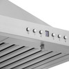 ZLINE 2-Piece Appliance Package - 48-inch Gas Range in Stainless and White Matte Door, and Convertible Vent Range Hood (2KP-SGRWMRH48)