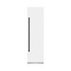 ZLINE 48-Inch Column 12.5 Cu. Ft. Refrigerator and 12.4 Cu. Ft. Freezer in White Matte with Matte Black Accents