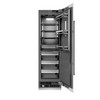 ZLINE 48-Inch Column 12.5 Cu. Ft. Refrigerator and 12.4 Cu. Ft. Freezer in White Matte with Matte Black Accents
