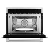 ZLINE 3-Piece Appliance Package - 60-inch Dual Fuel Range, Microwave Oven, & Wall Mount Hood in Stainless Steel (3KP-RARHMWO-60)