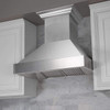 ZLINE 2-Piece Appliance Package - 30-inch Gas Range in Satin Stainless Steel and Convertible Vent Range Hood in Stainless Steel (2KP-SGRSSNRH30)