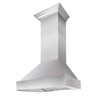 ZLINE 2-Piece Appliance Package - 30-inch Gas Range in Satin Stainless Steel and Convertible Vent Range Hood in Stainless Steel (2KP-SGRSSNRH30)