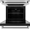 ZLINE 3-Piece Appliance Package - 36-Inch Rangetop, Convertible Wall Mount Range Hood, and Double Wall Oven in Stainless Steel (3KP-RTRH36-AWD)