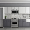 ZLINE 2-Piece Appliance Package - 30-Inch Rangetop and Over-the-Range Microwave with Modern Handle in Satin Stainless Steel (2KP-RTSOTR30)