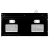 ZLINE 2-Piece Appliance Package - 30-Inch Rangetop and Over-the-Range Microwave with Modern Handle in Satin Stainless Steel (2KP-RTSOTR30)