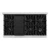 ZLINE 3-Piece Appliance Package - 48-Inch Dual Fuel Range, Refrigerator, and Dishwasher in Stainless Steel