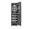 ZLINE 42-Inch Column 12.5 Cu. Ft. Refrigerator and 8.6 Cu. Ft. Freezer in White Matte with Gold Accent