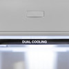 ZLINE 36-Inch 19.8 cu. ft. Built-In Bottom Freezer Refrigerator with Water Dispenser and Ice Maker in Black Stainless Steel (RBIT-BS-36)
