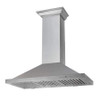 ZLINE 2-Piece Appliance Package - 36-Inch Rangetop and Convertible Range Hood in Satin Stainless Steel (2KP-RTSRH36)