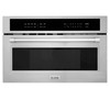 ZLINE 4-Piece Appliance Package - 36-Inch Rangetop, 30” Wall Oven, 36” Refrigerator, and Microwave Oven in Stainless Steel (4KPR-RT36-MWAWS)