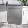ZLINE 3-Piece Appliance Package - 30-inch Gas Range, Tall Tub Dishwasher & Premium Wall Mount Hood in Satin Stainless Steel (3KP-SGRSRH30-DWV)